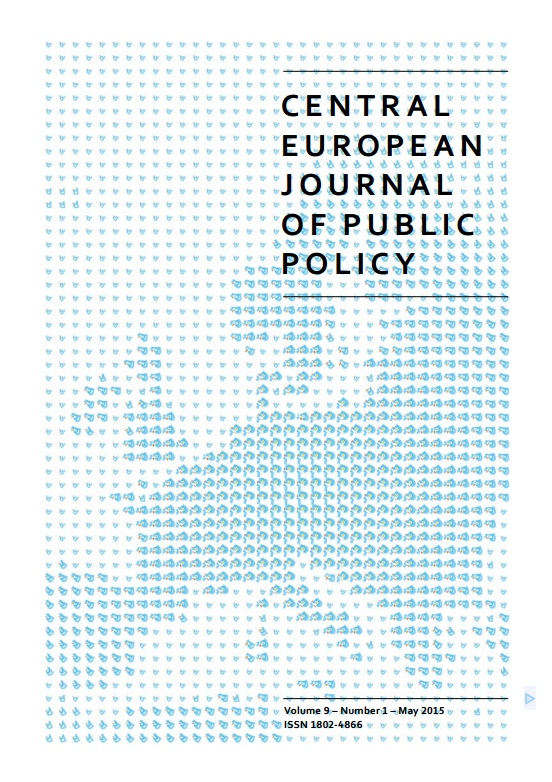 CENTRAL EUROPEAN JOURNAL OF PUBLIC POLICY